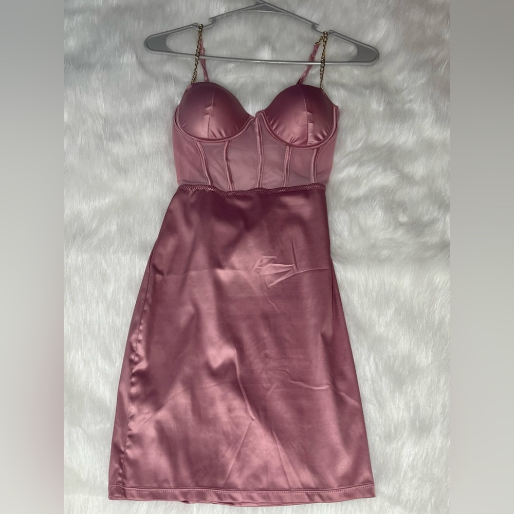 Fashion Nova Pink Mini Dress